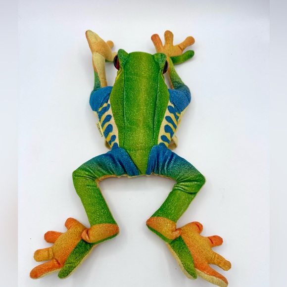Folkmanis Red Eyed Tree Frog Hand Puppet - Picture 9 of 9